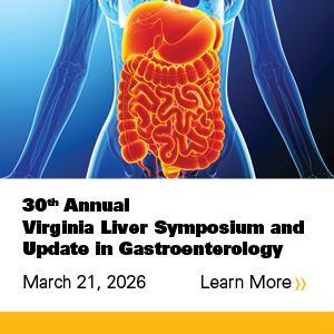 30th Annual Virginia Liver Symposium and Update in Gastroenterology Banner